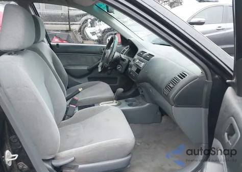 2001 Honda Civic Dx from USA, damaged, VIN JHMES16221S006272